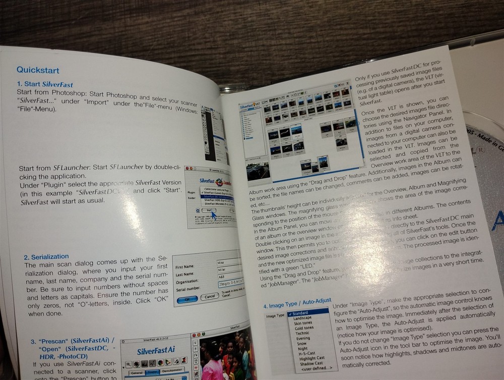 LaserSoft SilverFast Ai 6 Professional Scan Software PC/Mac CD-ROM 2005 Win. XP