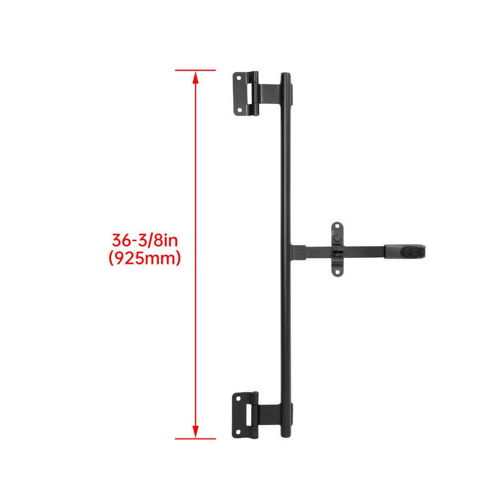 36" Cam Bar Cargo Trailer Swing Ramp Door Lock Hinged Hasp Latch Handle Kit