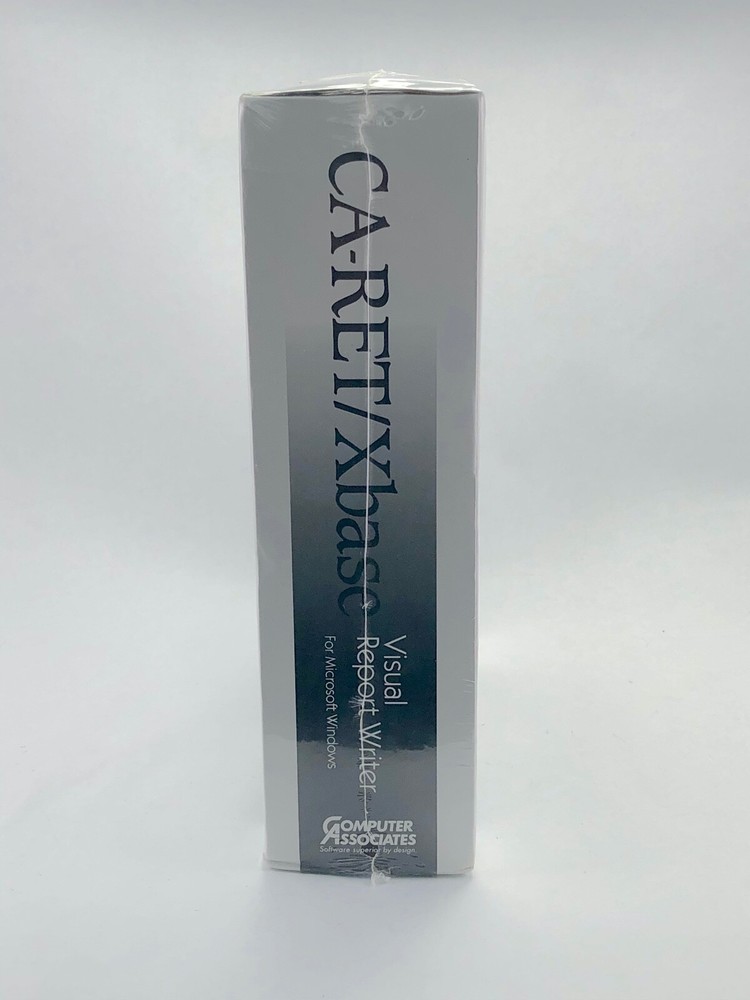 Rare NIB Computer Associates CA-RET/Xbase Visual Report Writer Microsoft Windows