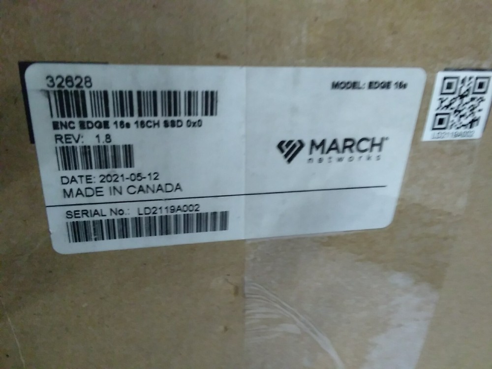 March Networks  EDGE 16e 32628 16-Channel Video  Encoder Power Supply