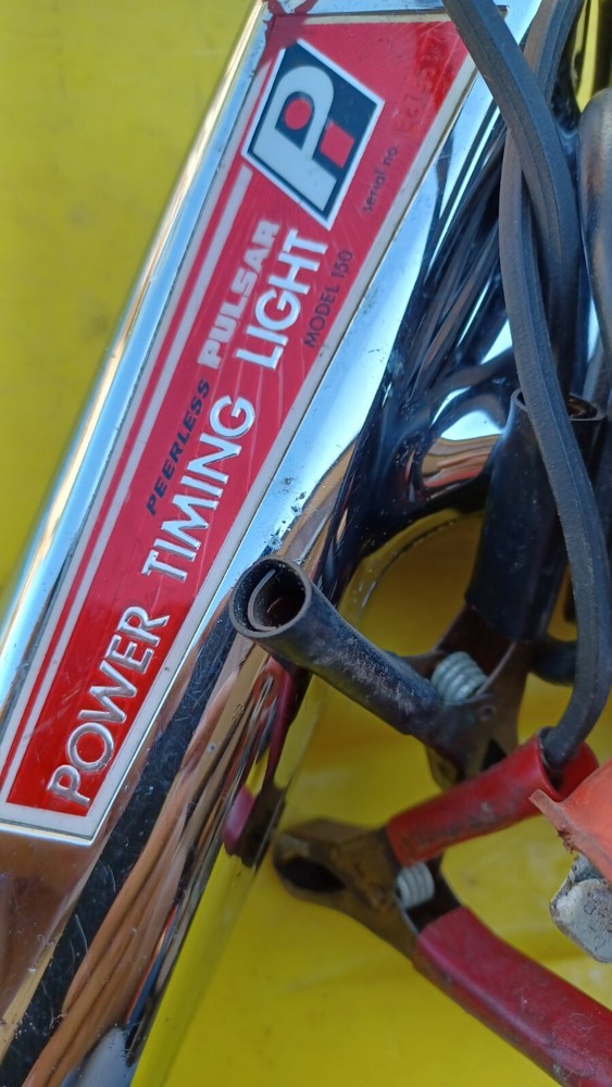 Vintage Peerless Timing Light & Milton Dwell Meter