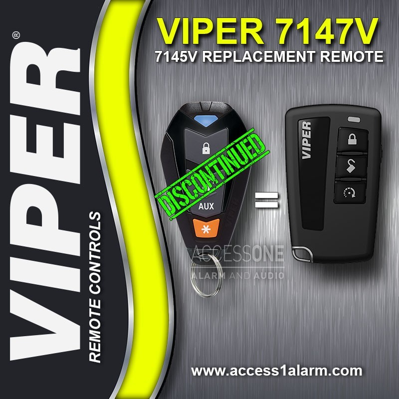 Viper 3105V Alarm Replacement Remote Control Transmitter 7147V EZSDEI7141