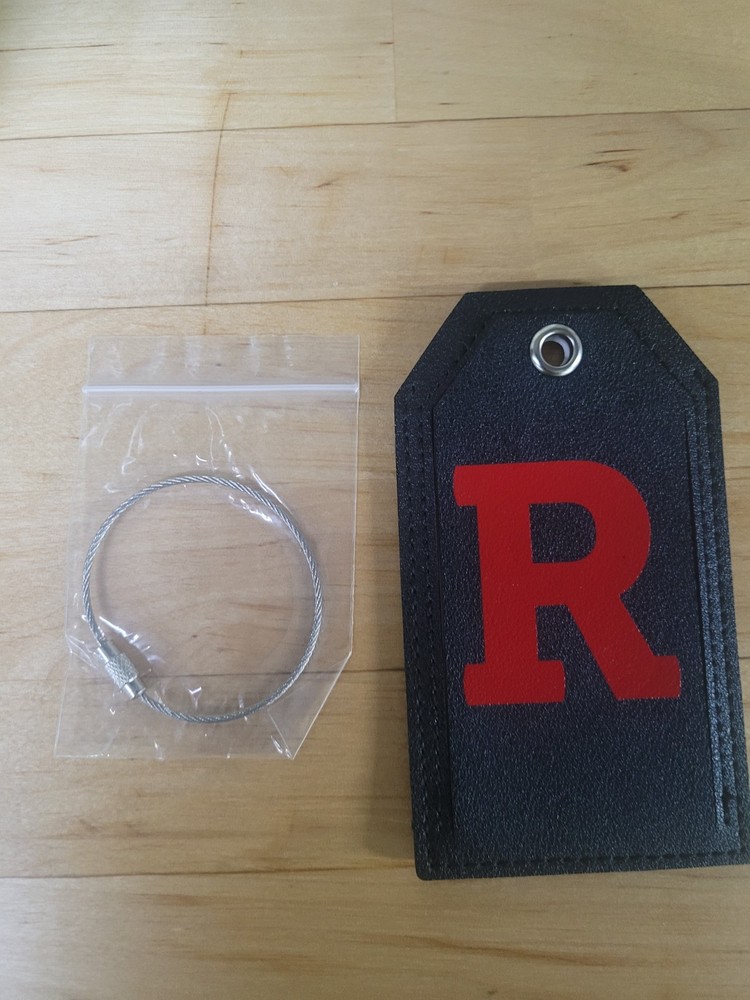 Rutgers Luggage Tag