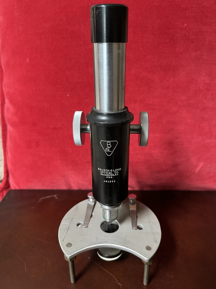 Vintage Monolux (#109588) Three Lens Microscope