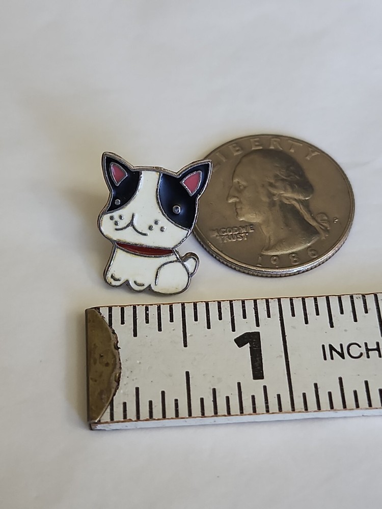 Puppy Dog Lapel Hat Jacket Pin Small Size