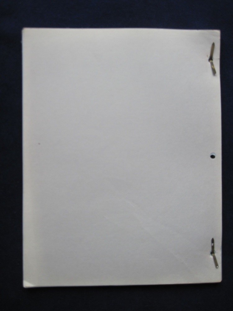 ORIGINAL TV Script FALCON CREST Love Honor & Obey BRADFORD DILLMAN'S Copy &Notes