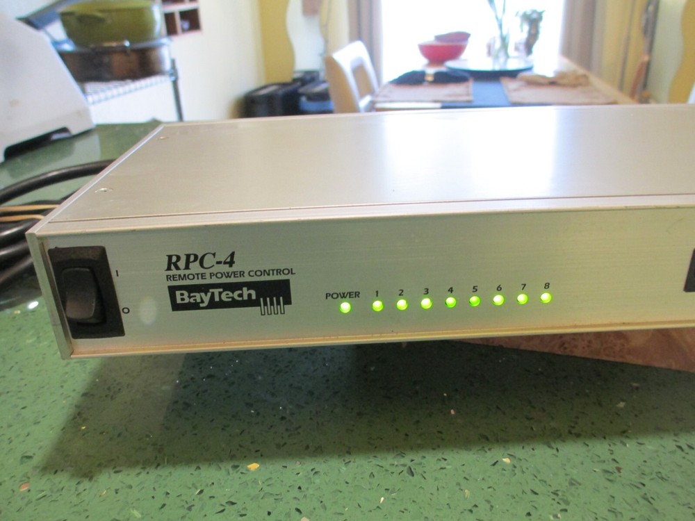 BayTech RPC-4 8 Port REMOTE POWER CONTROL