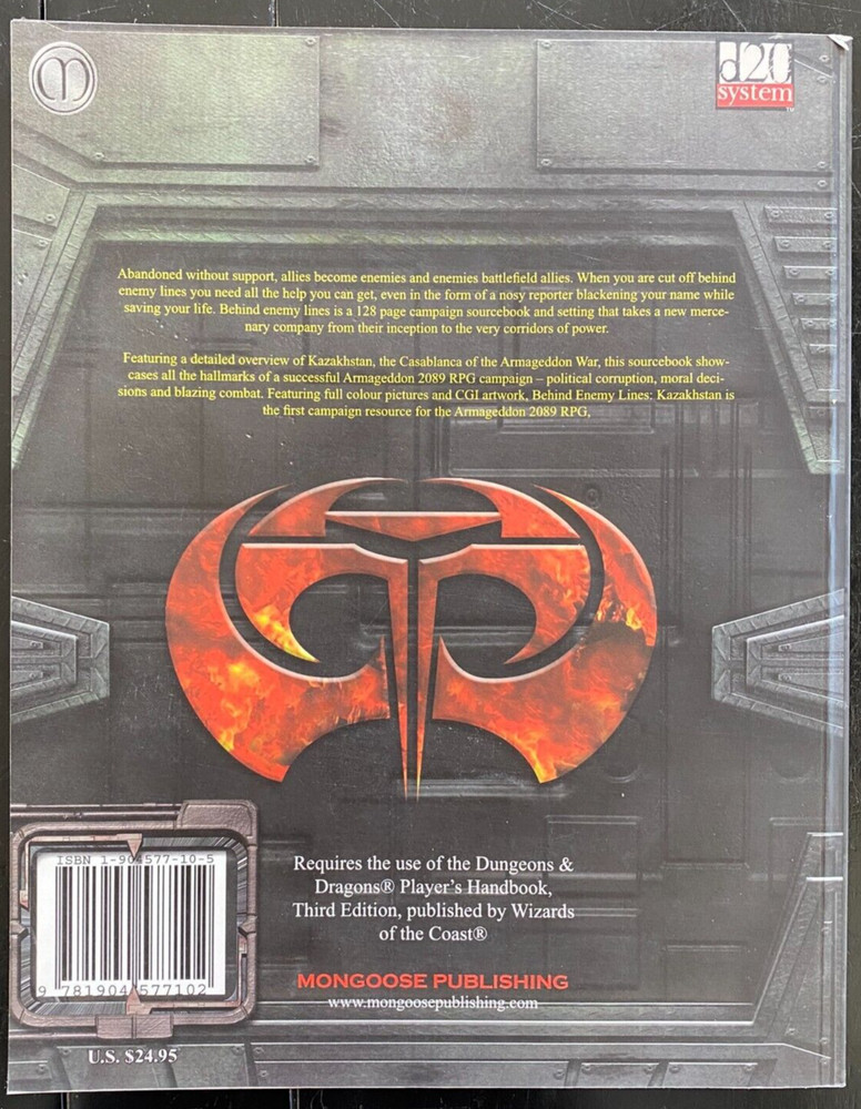 Behind Enemy Lines: Kazakhstan d20 campaign sourcebook