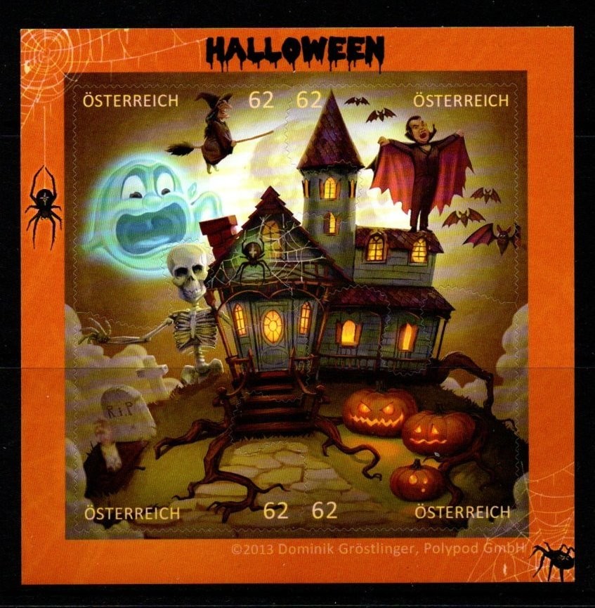 AUSTRIA SGMS3254 2013 HALLOWEEN MNH