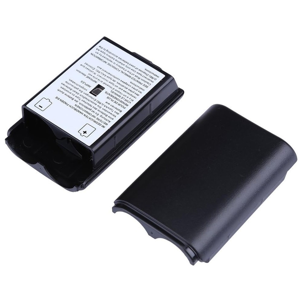 AA Battery Back Cover Case Shell Pack For Xbox 360 Wireless Controller Black Lot