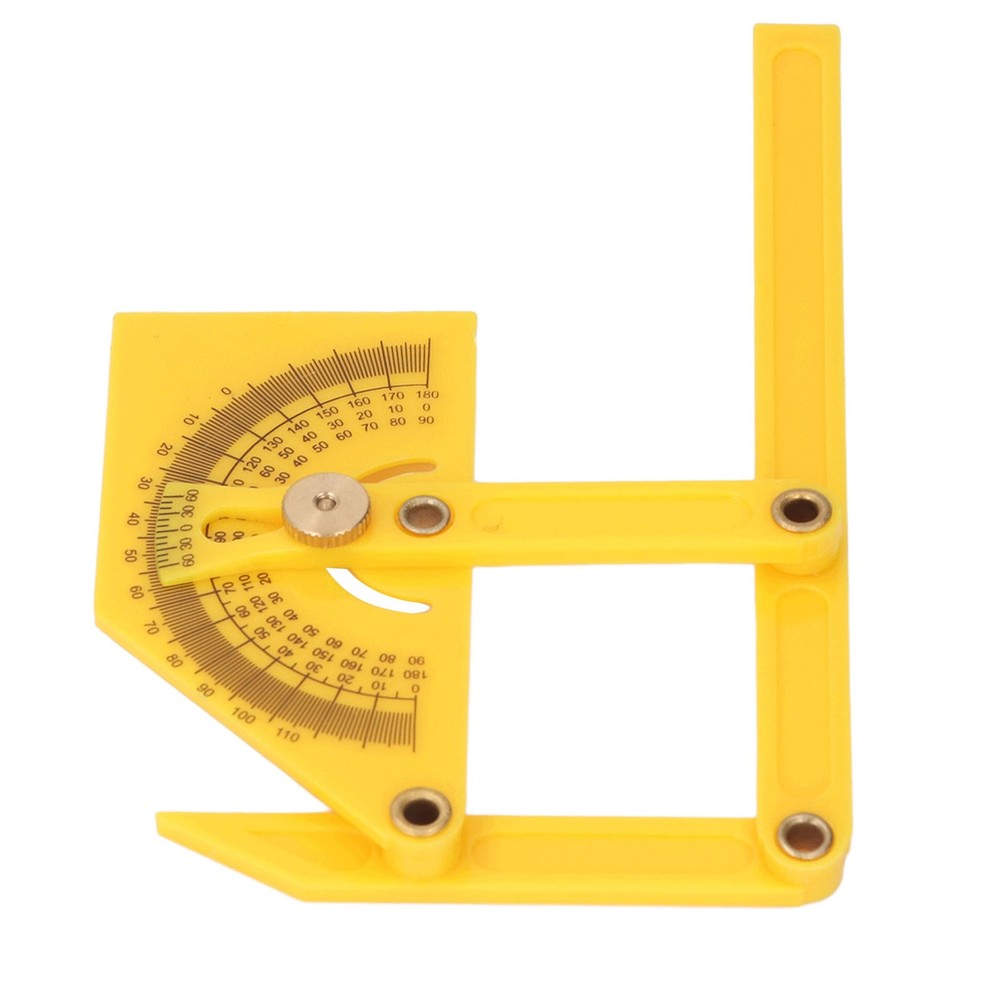 Foldable Protractor Corner Angle Finder 4 Links Design For Woodworking Projects