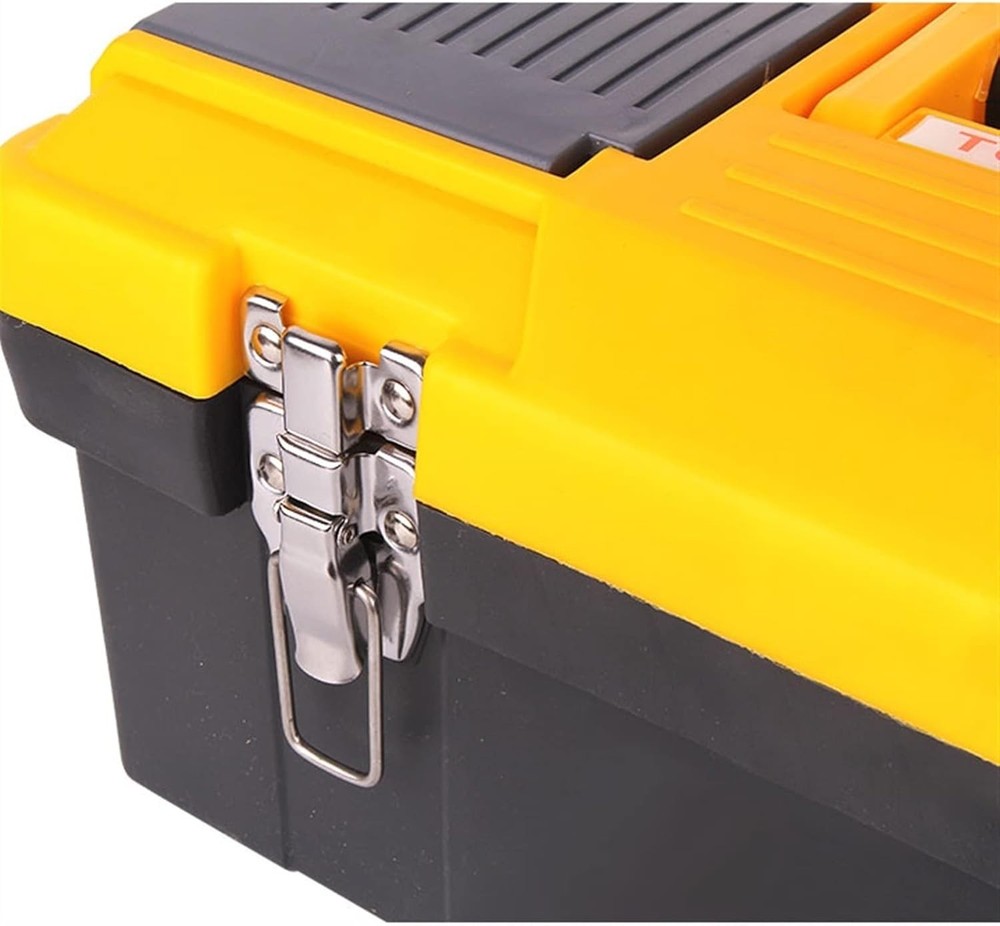 Tool Storage Portable Tool Box Lockable Storage Tool Box Organizer with Remova