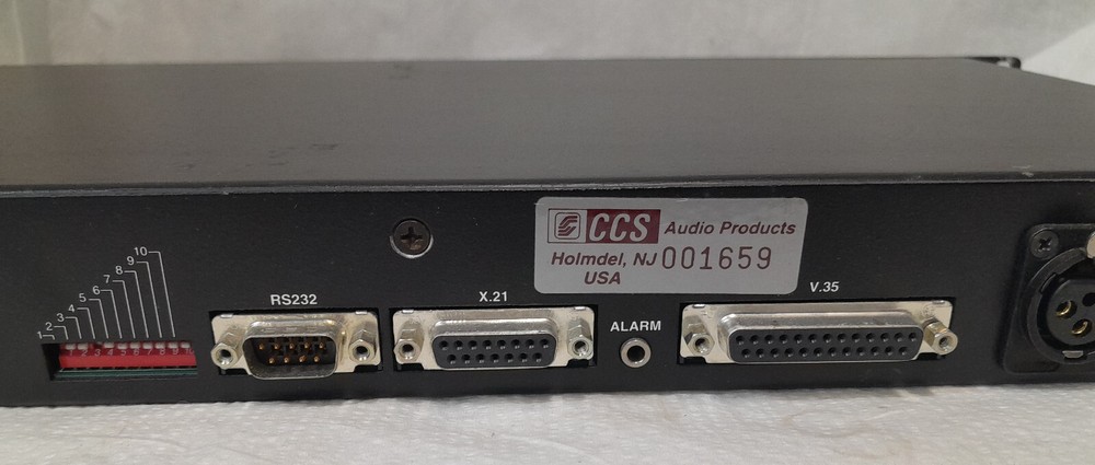 Corporate Computer Systems Musicam CDQ1000 Interface Unit G.722