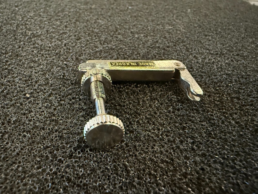 Cello String Adjuster R 2 Prong Chrome **Made in Korea