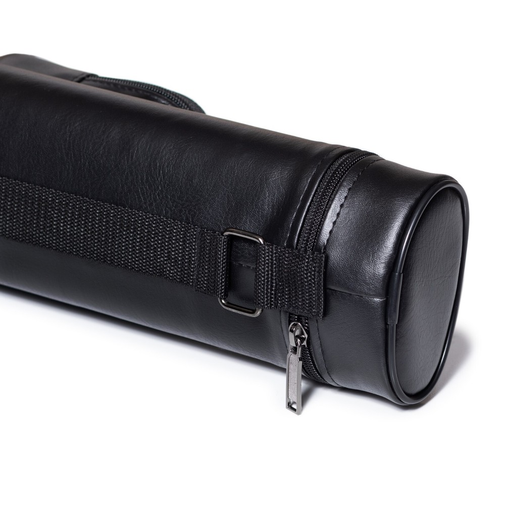 OKKO Billiard Pool Cue Hard Oval Pro Case Black 2x2
