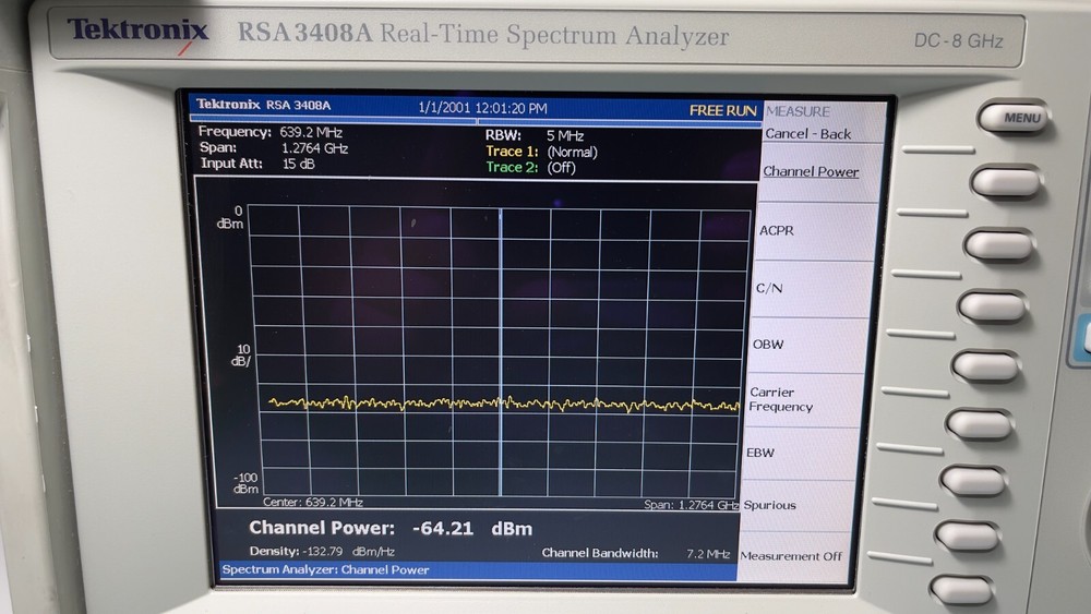 Tektronix RSA3408A Real-Time Spectrum Analyzer DC-8 GHz OPT 2