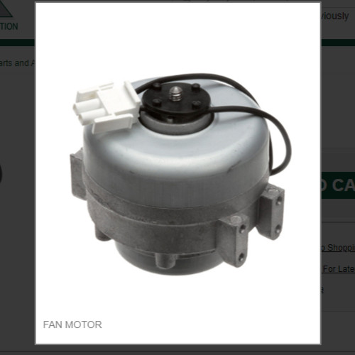 FAN MOTOR # 1011448-75