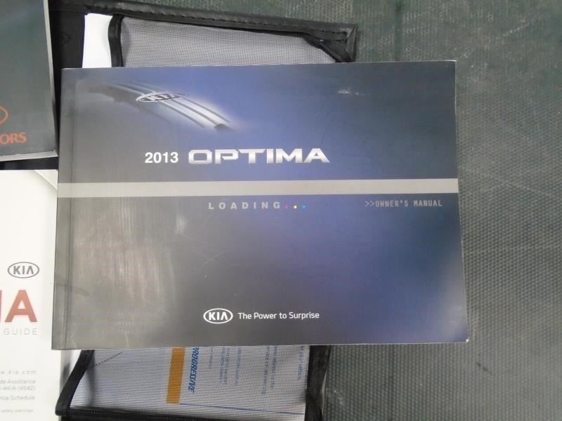 OPTIMAKIA 2013 Owners Manual 1327628