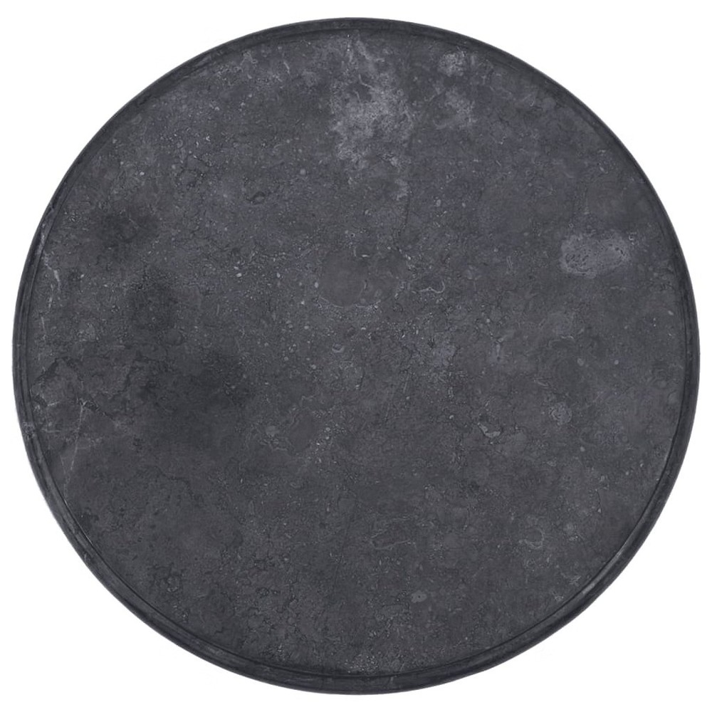 Table Top Black Ø23.6"x1" Marble