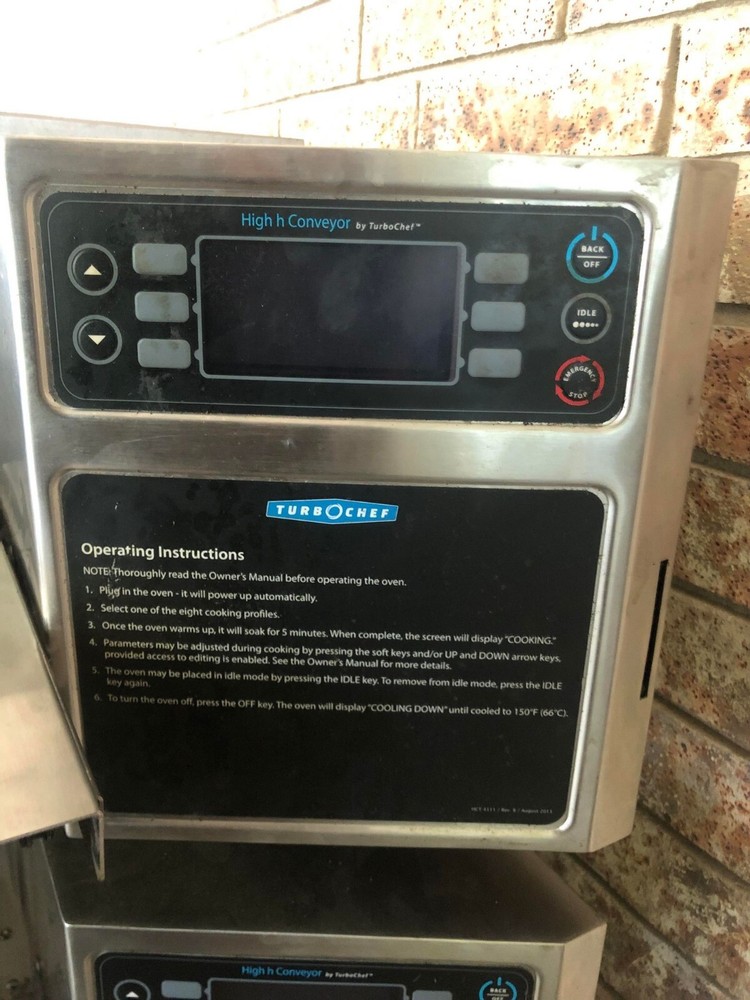 two turbo chef oven 2620 electric