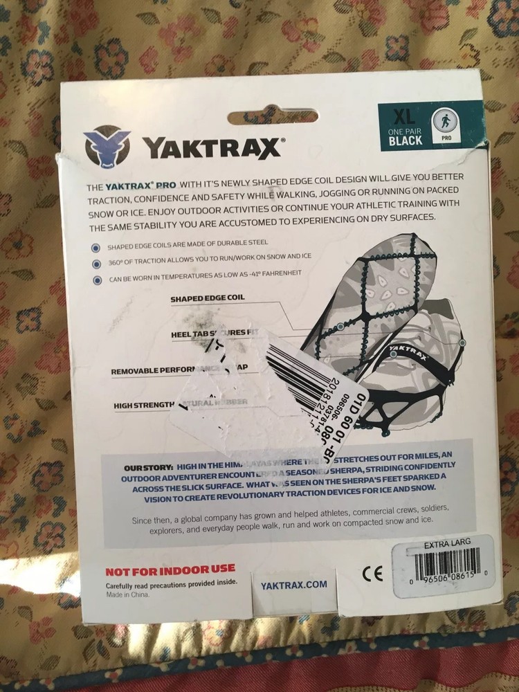 Yaktrax Pro Extra Large XL New