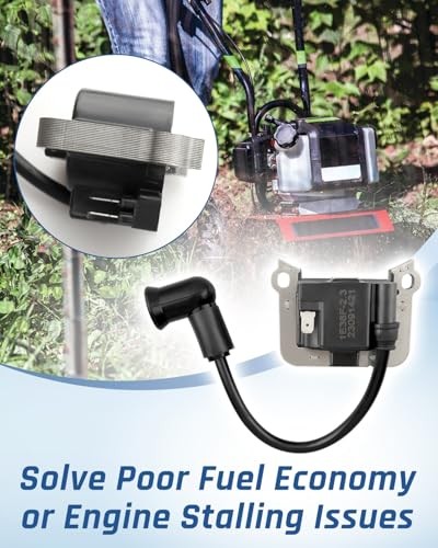 Ignition Coil Module Fit for Earthquake Tiller Mc43 43cc Engine Replace 300472