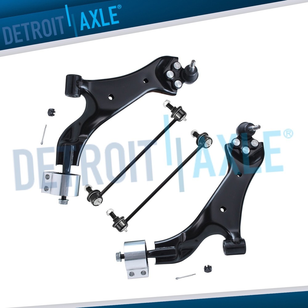 Front Lower Control Arms Sway Bar Links for 2012 - 2014 2015 Chevy Captiva Sport