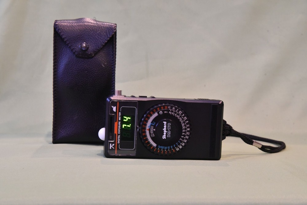 【MINT】SHEPHERD DM-170 Digital Exposure Meter Reflected & Incident Lightmeter