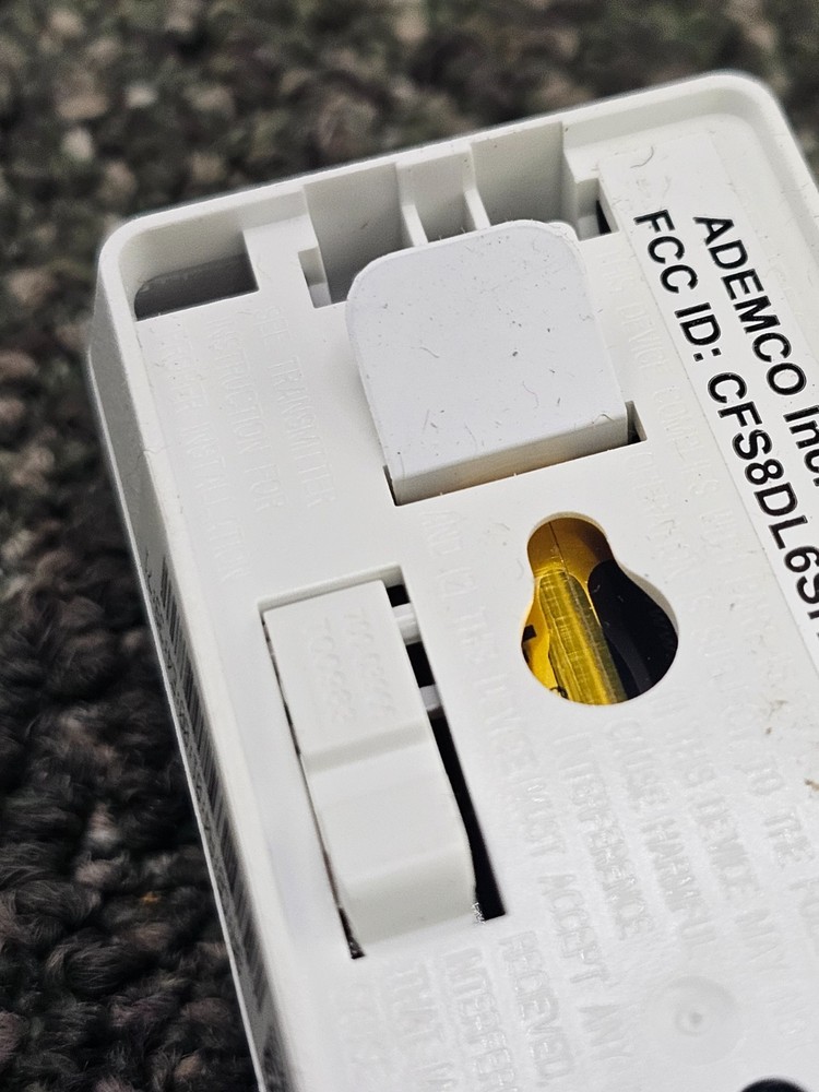 SIXSHOCK2A 3-Zone Wireless Shock Door and Window Sensor For ADT Command Security