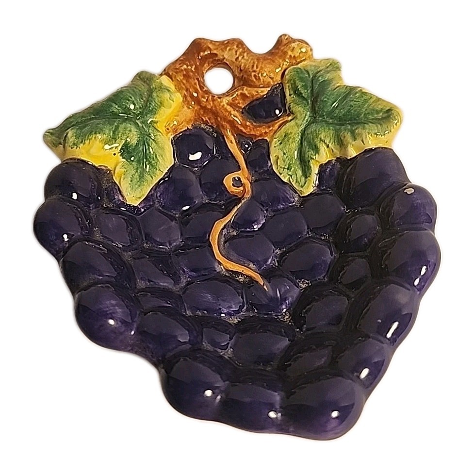 Grape Candy Nut Dish 1967, Fruit Dish