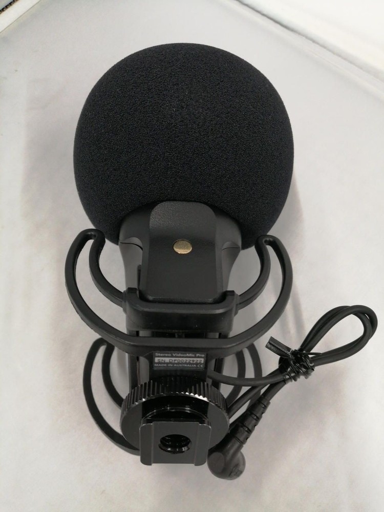 RODE Condenser Microphone STREO VIDEOMIC PRO Used