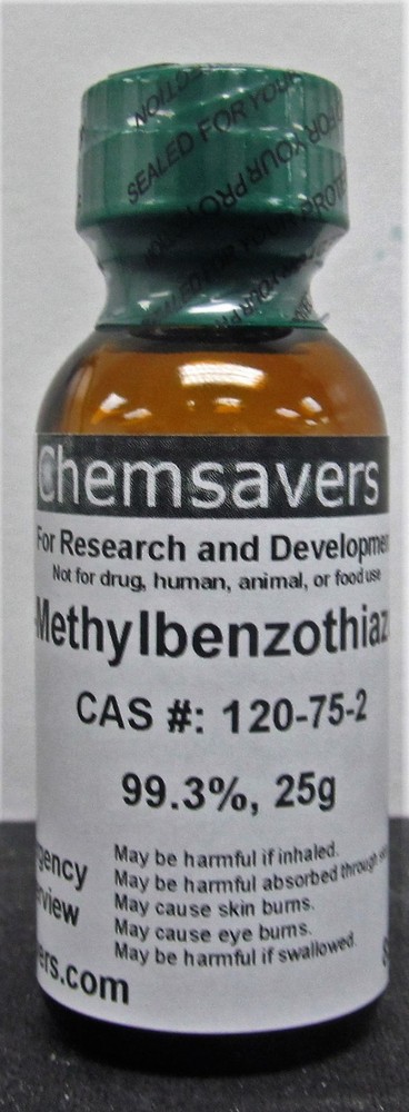 2-Methylbenzothiazole, 99.3%, 25g
