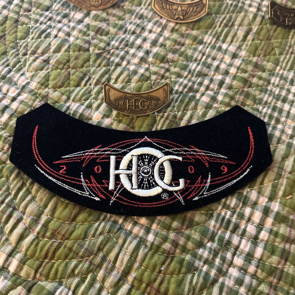 ✨ 2009 HOG Harley Owners Group Patch And Pin Set Harley Davidson