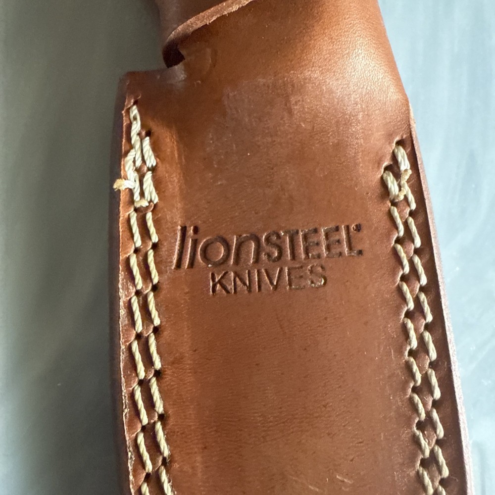 Lion Steel Molletta Fixed Blade /leather Sheath