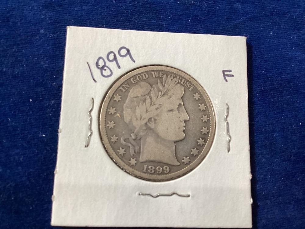 1899 Barber Silver Half Dollar B1314