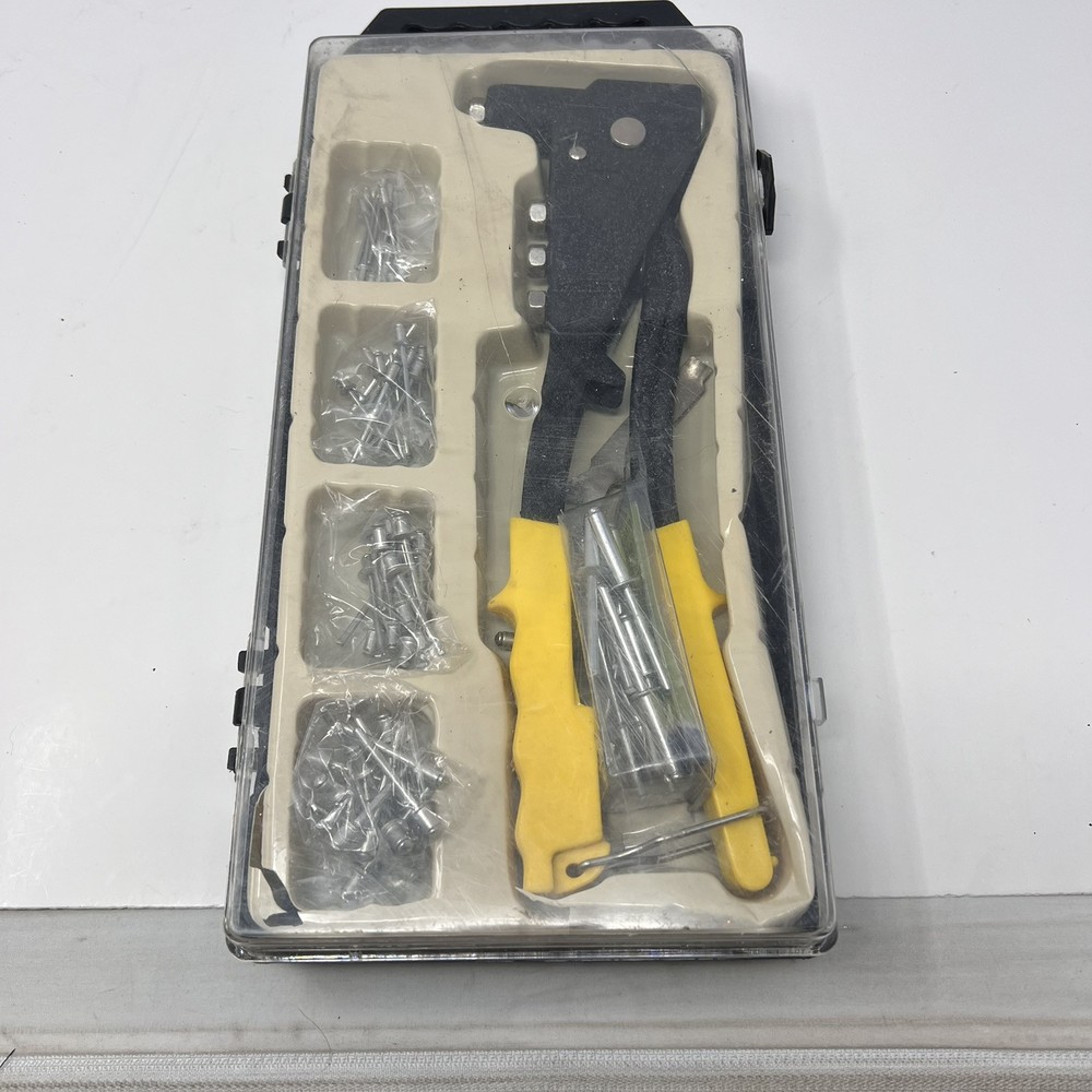 PERFORMANCE TOOL W2017C Hand Riveter Set - Rivet Set with Rivets Works Great