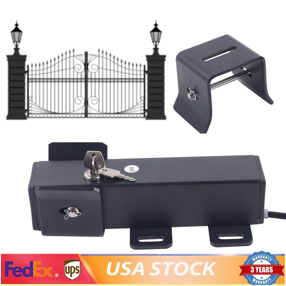 24VDC Automatic Electric Gate Lock for Swing Gate Opener Gate Operator Automatic