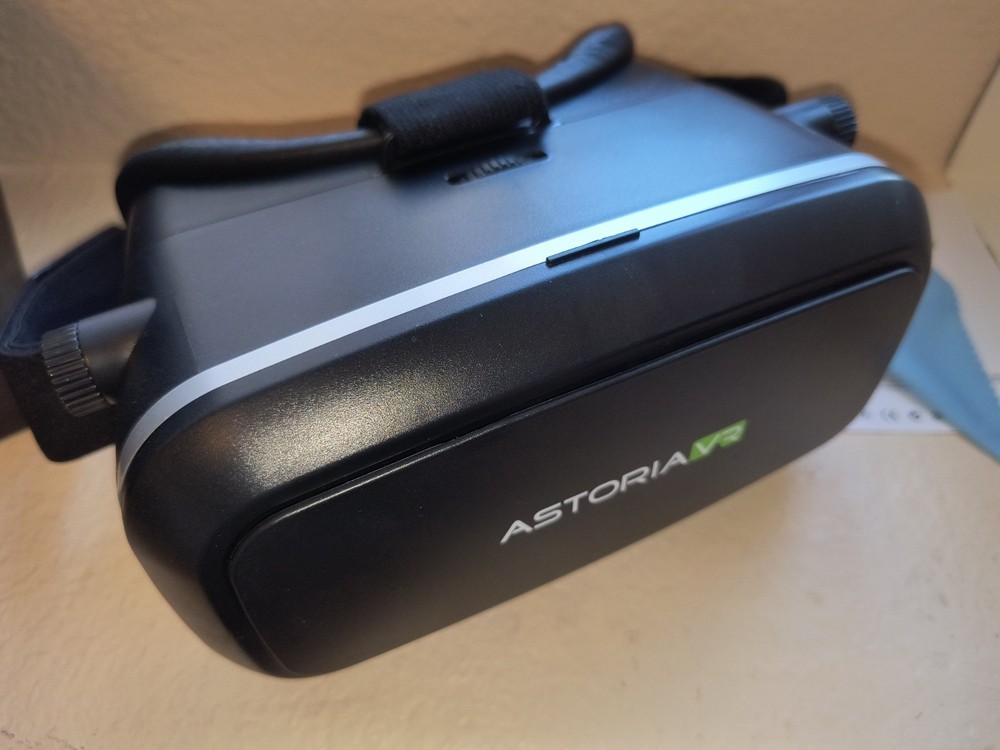 Astoria VR Virtual Reality Headset Black- Open Box, VR Headset