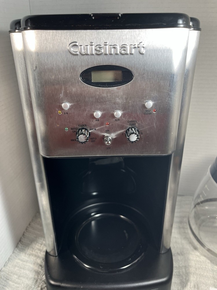 Cuisinart DCC-1200 Brew Central 12-Cup Programmable Coffee Maker Tested Works
