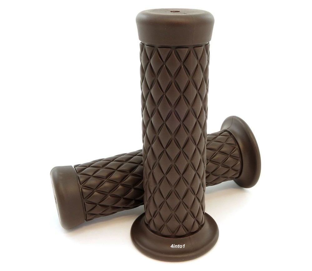 Thumper Motorcycle Grips - 1" - Cafe Brown