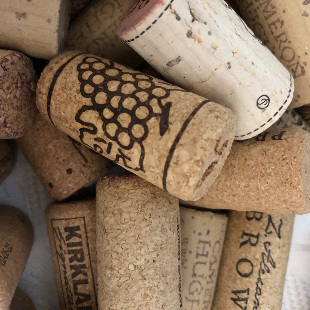 125+ Natural Wine Corks for Crafts Projects Weddings Decor