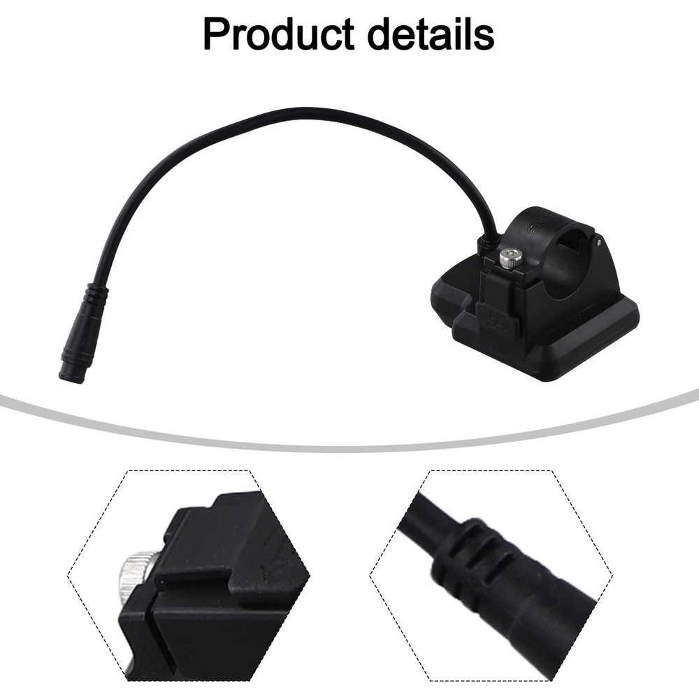 6 Pins Waterproof LCD Display for E Bikes Compatible with Multiple Voltages