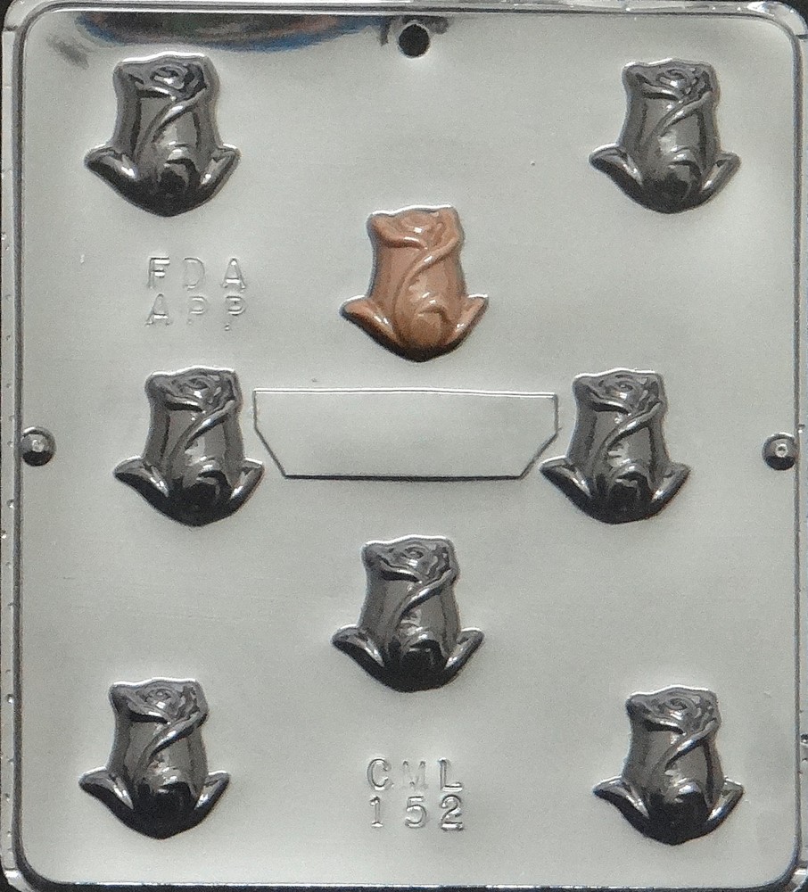 Rose Buds Chocolate Candy Mold  152 NEW