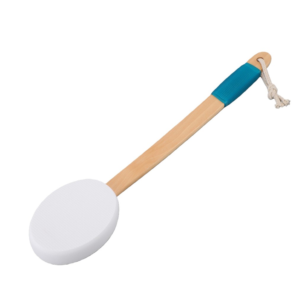 Wooden Handle Lotion Applicator For Smooth Body Coverage