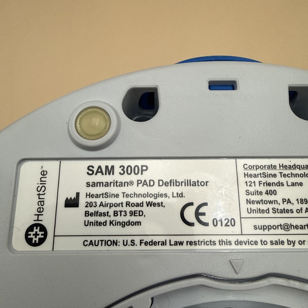 HeartSine SAM300P Samaritan PAD Tested Working
