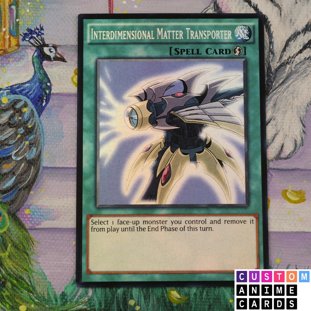 Interdimensional Matter Transporter ANIME EFFECT HOLO card