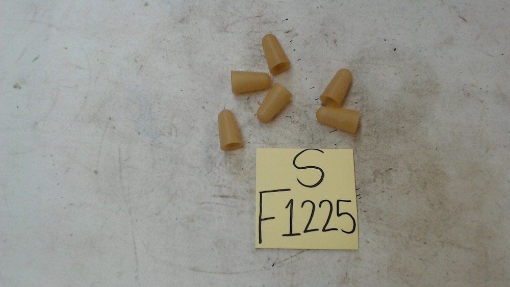 Cosco Medium Rubber Finger tips, Size 11 1/2, box of 6
