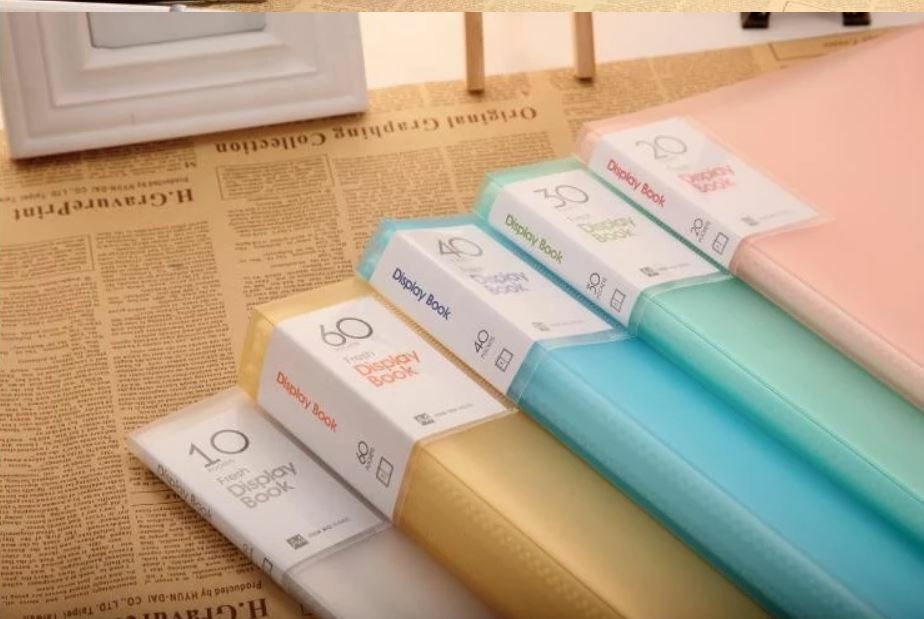 40-Pocket Bound Sheet Protector Presentation Book - Letter size/A4 inserts