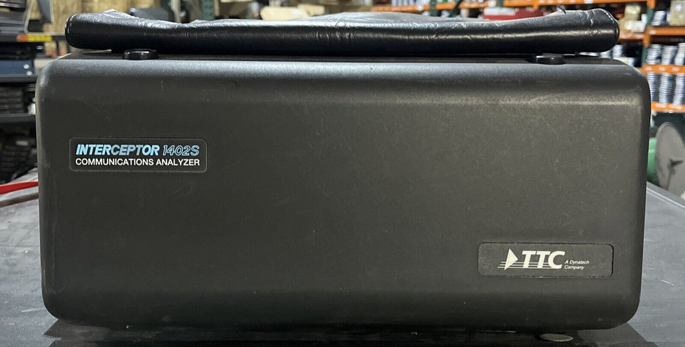 TTC INTERCEPTOR 1402S COMMUNICATION ANALYZER