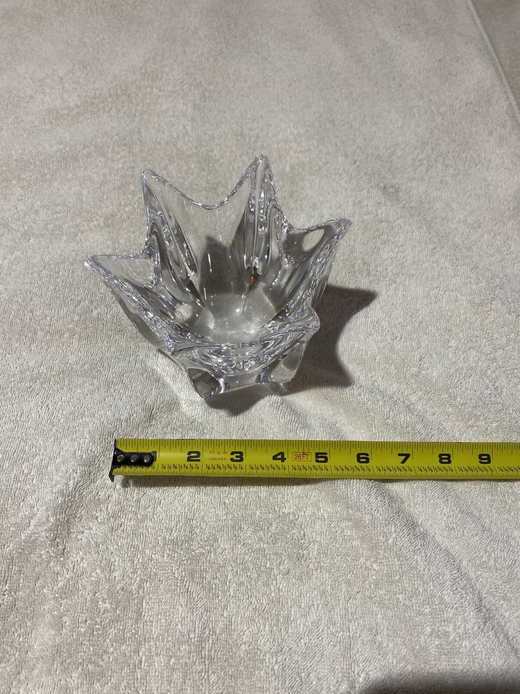 Orrefors “Belle Round” Crystal Bowl , Heavy 4lb. Sweden